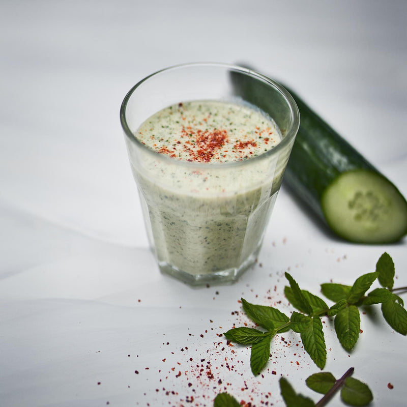 Soupe froide au concombre