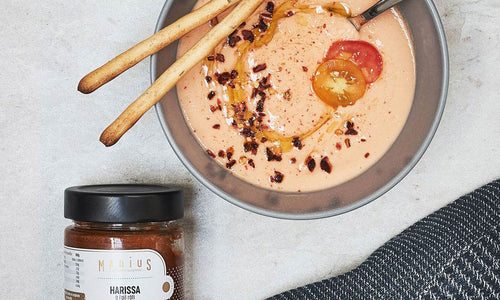 Gaspacho pois chiches et tomates