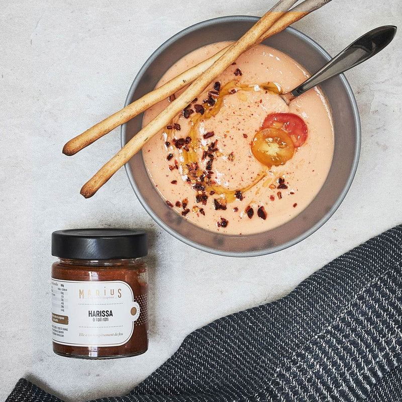 Gaspacho pois chiches et tomates