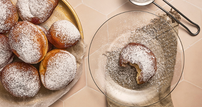 Beignets à la confiture