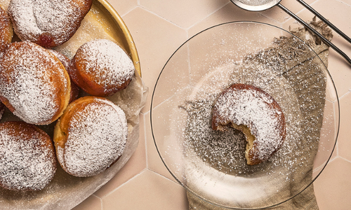 Beignets à la confiture