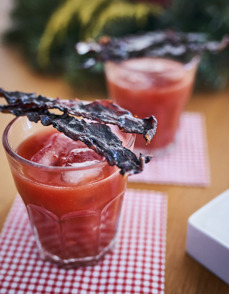 Bloody Mary épicé au bacon