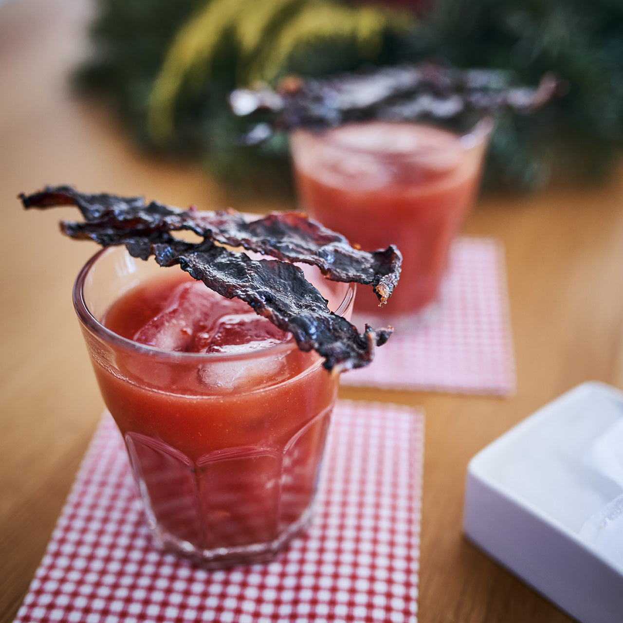 Bloody Mary épicé au bacon