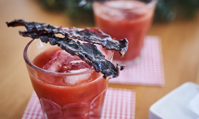 Bloody Mary épicé au bacon