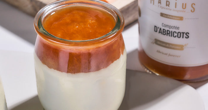 Panna Cotta aux abricots et verveine