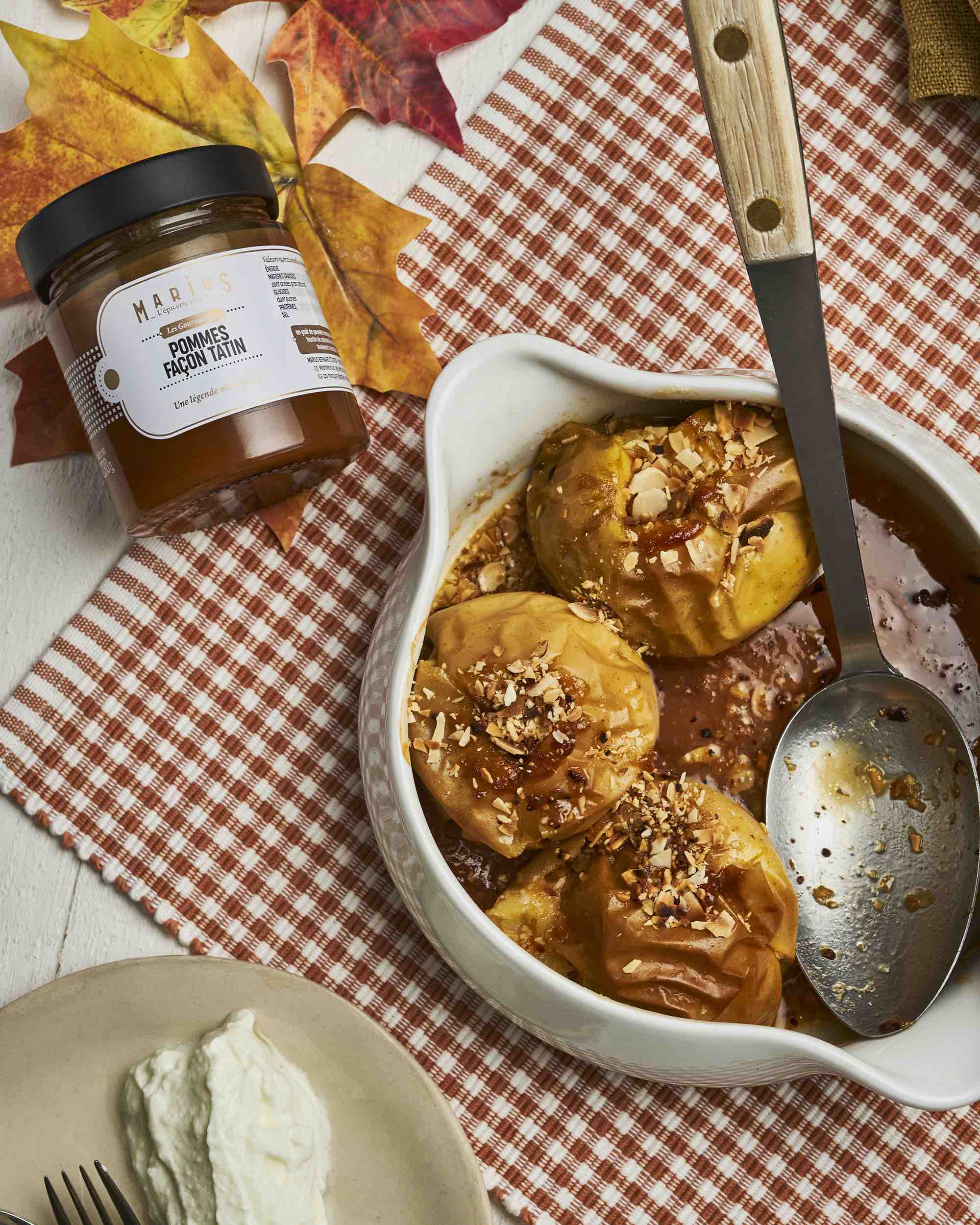 Pommes au four façon Tatin