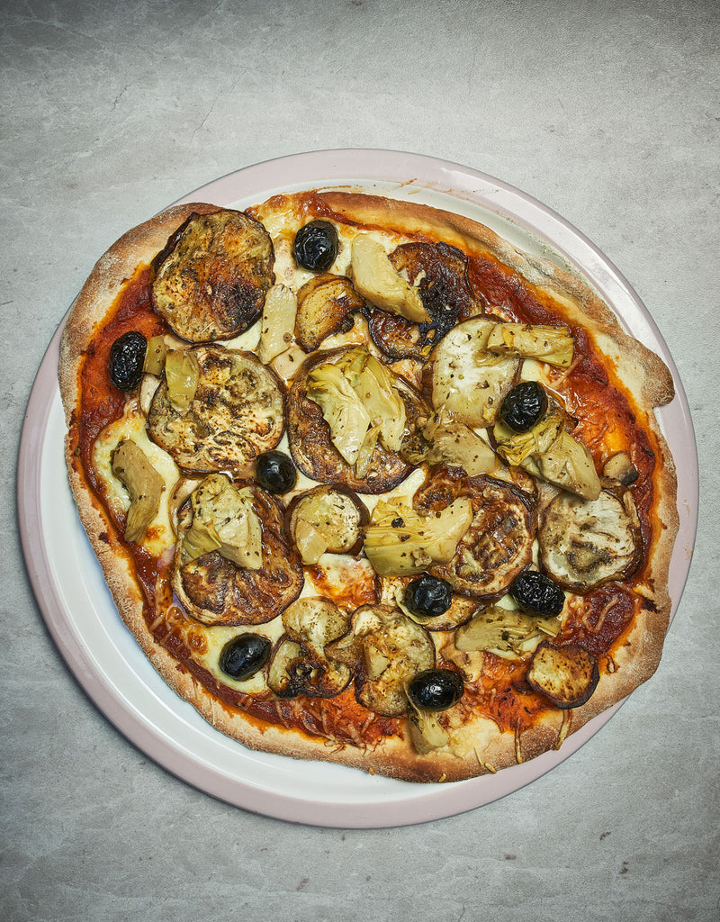 Pizza aux légumes d'été