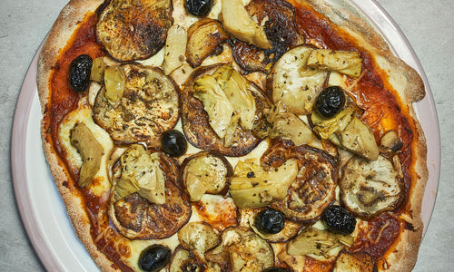 Pizza aux légumes d'été