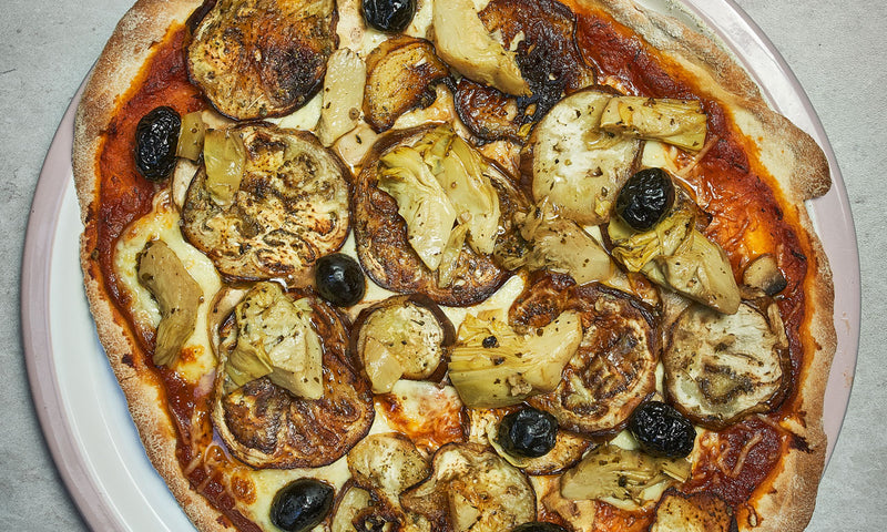 Pizza aux légumes d'été