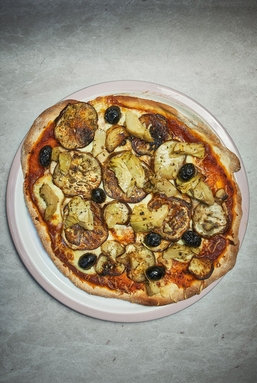 Pizza aux légumes d'été
