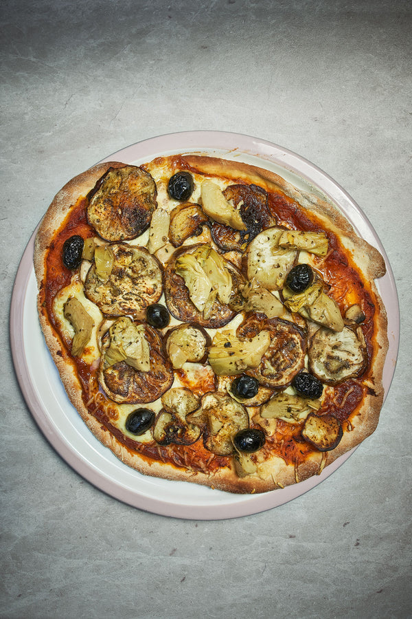 Pizza aux légumes d'été