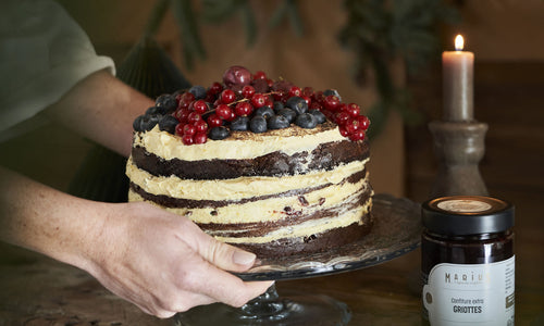 Layer cake façon forêt noire