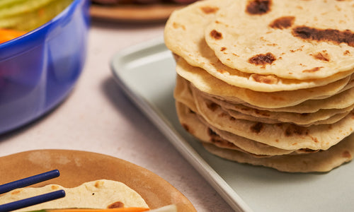 Crêpes chinoises et magret de canard laqué