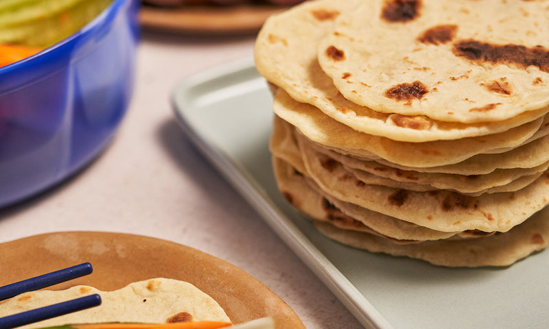 Crêpes chinoises et magret de canard laqué