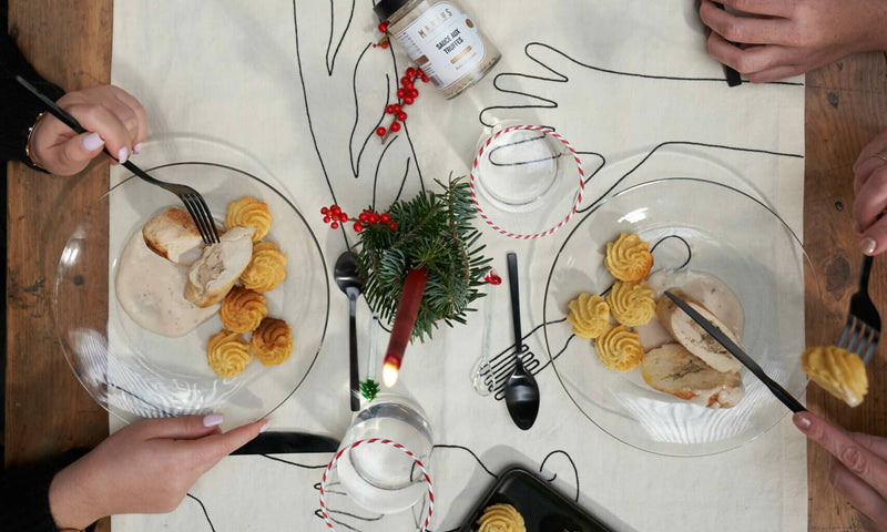 Ballotines de volaille, foie gras et truffes & Pommes duchesse