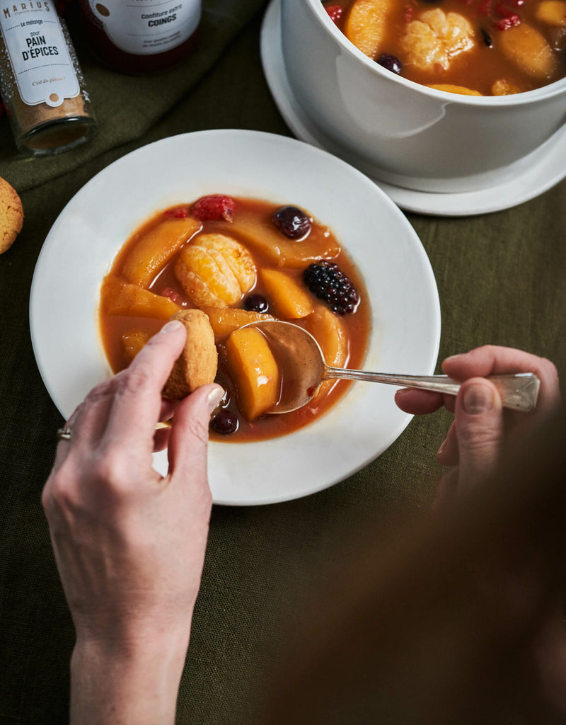 Soupe aux fruits d'automne