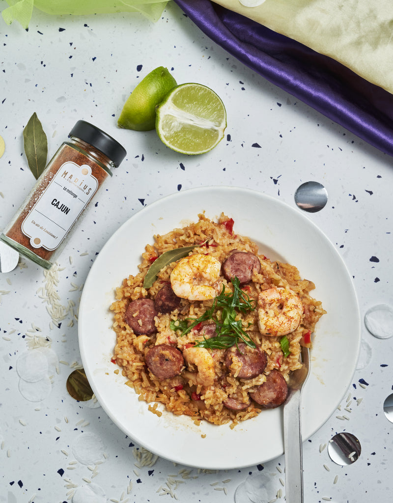 Jambalaya aux épices Cajun