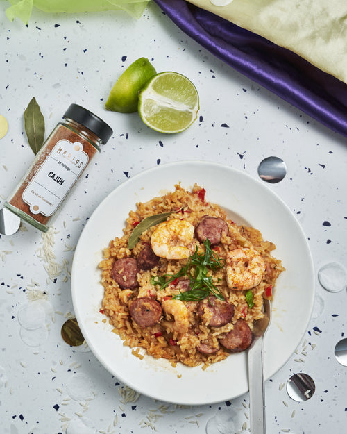 Jambalaya aux épices Cajun
