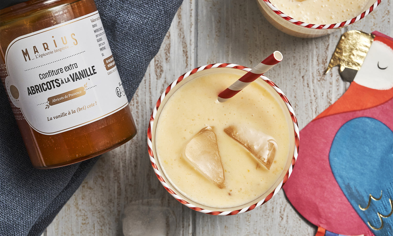 Lassi abricot vanille