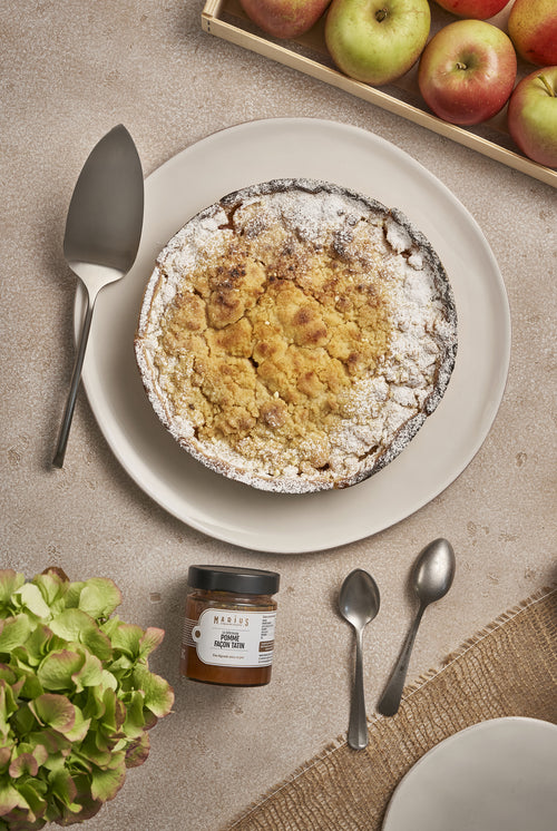 Tarte crumble aux pommes