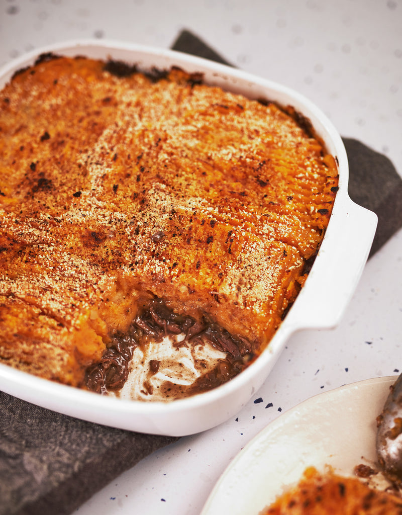 Parmentier de Gardianne à la patate douce