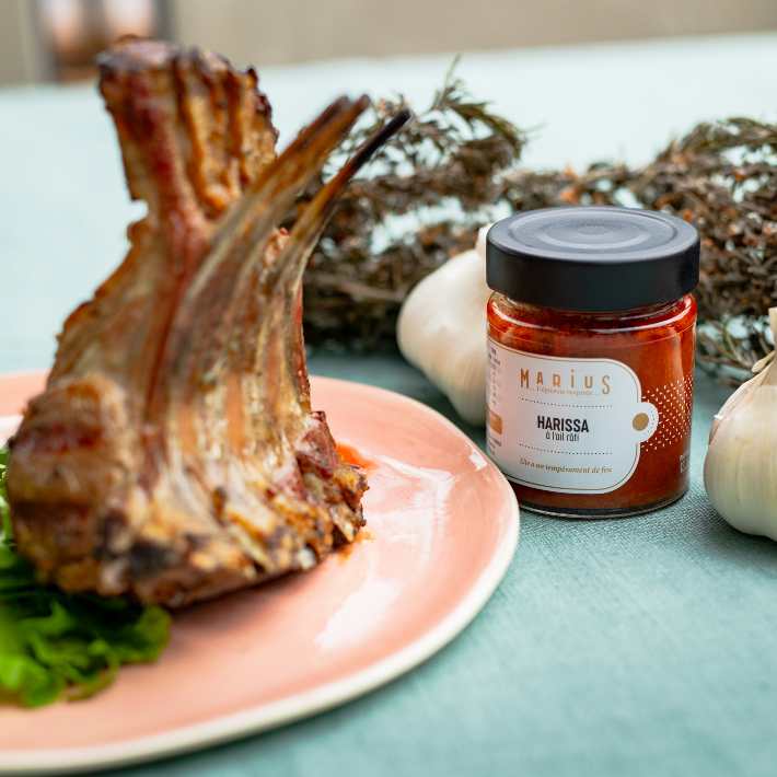 Côtes d'agneau marinées à la marocaine