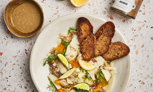 Salade de fenouil à l'anchoïade