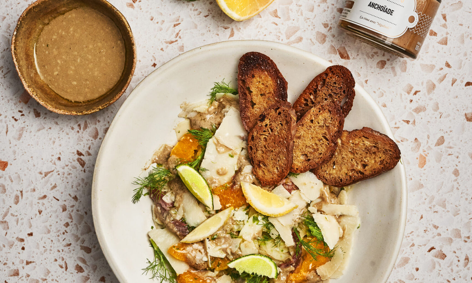 Salade de fenouil à l'anchoïade