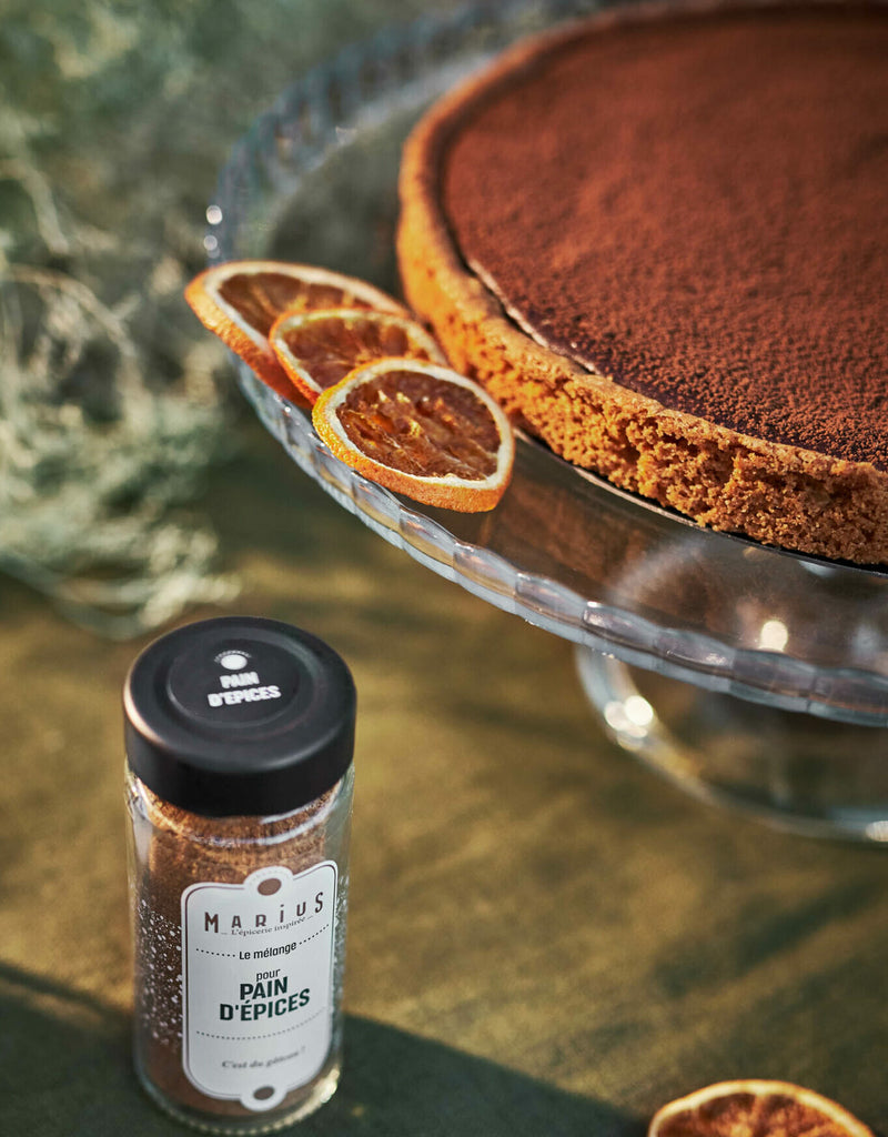 Tarte au chocolat et aux épices