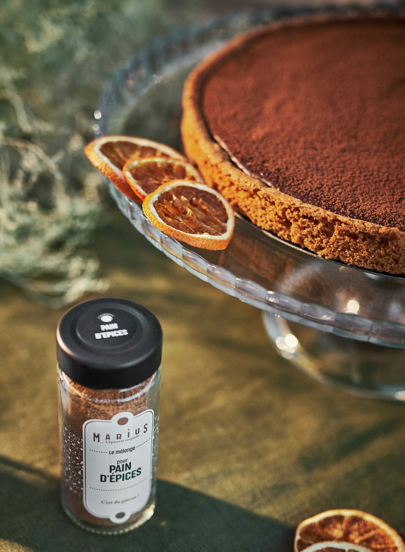 Tarte au chocolat et aux épices