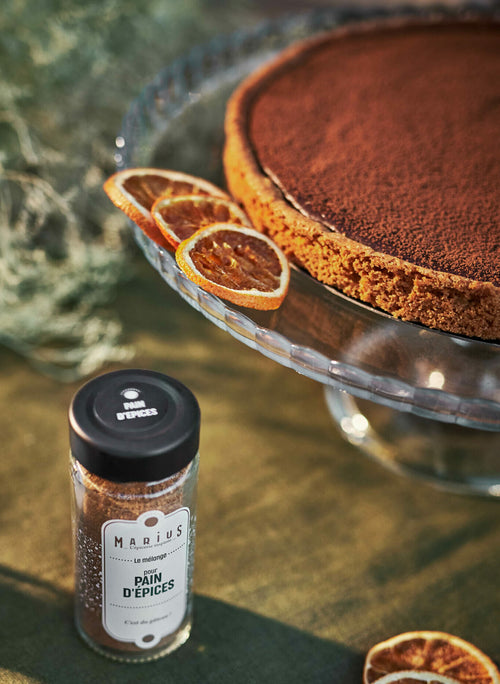 Tarte au chocolat et aux épices