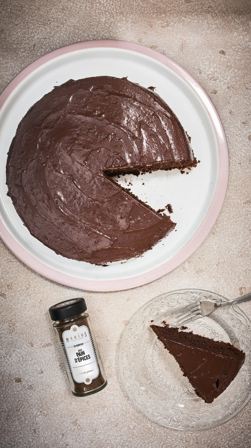Moelleux au chocolat aux épices et betteraves