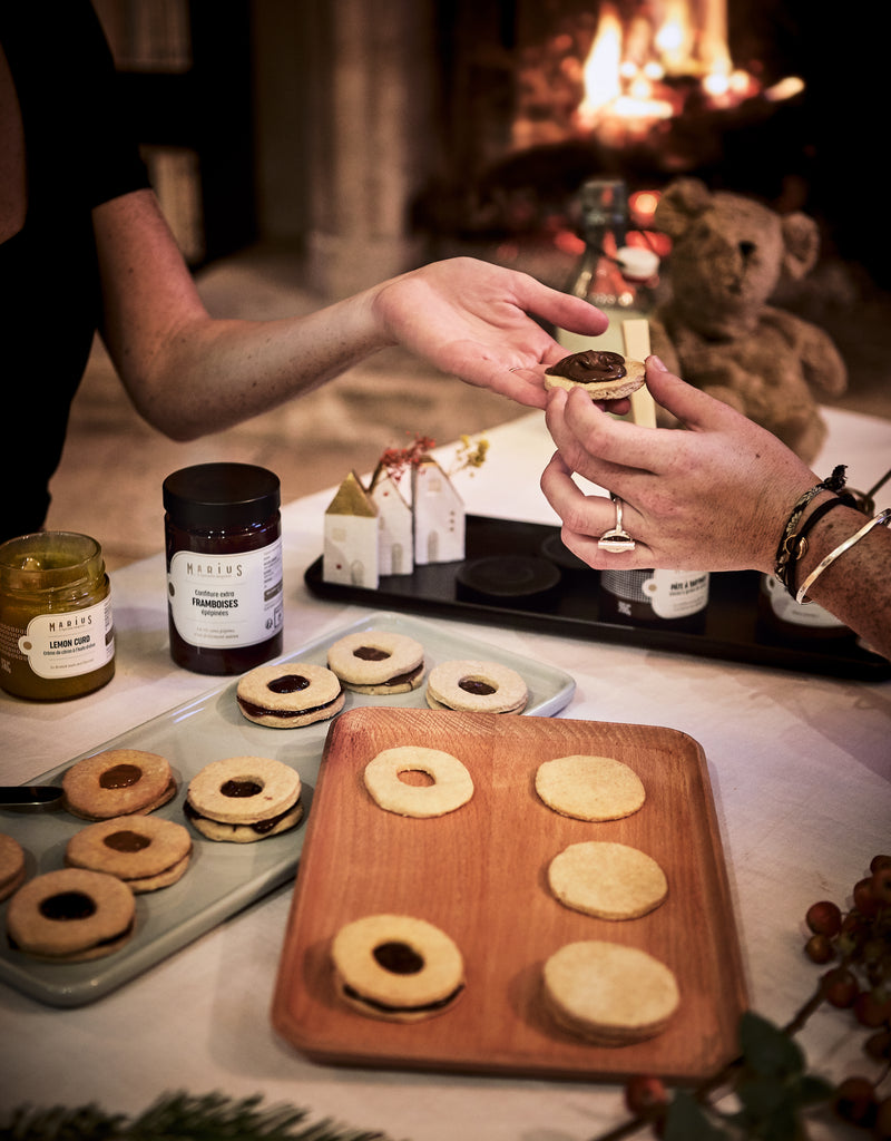 Petits sablés à la confiture