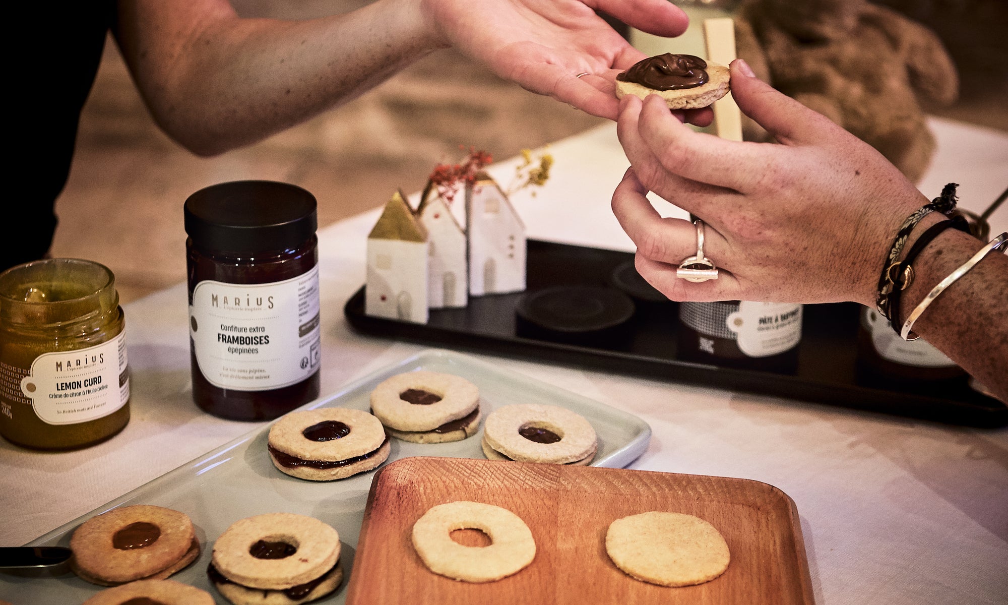 Petits sablés à la confiture