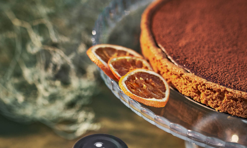 Tarte au chocolat et aux épices