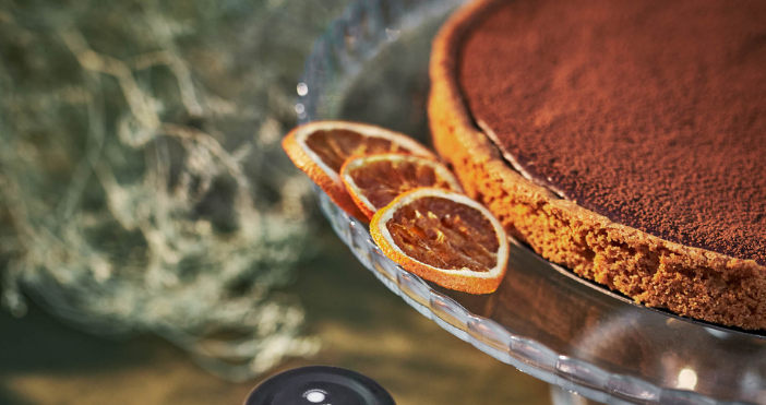 Tarte au chocolat et aux épices