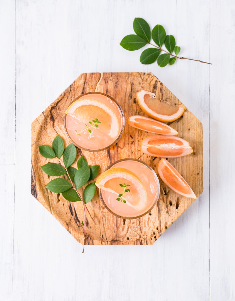 Mocktail pamplemousse aux épices