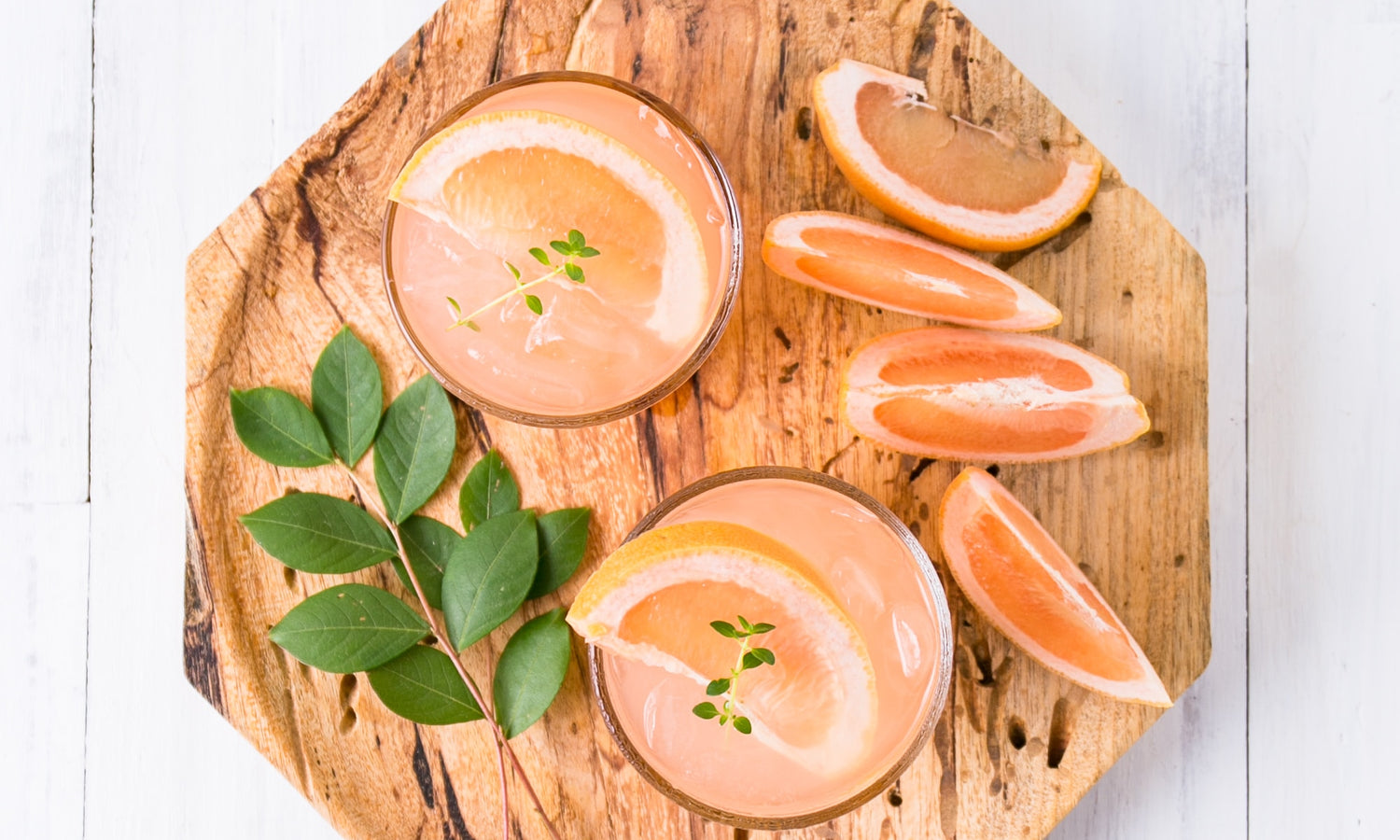 Mocktail pamplemousse aux épices