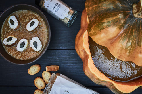 Soupe d'halloween à la courge