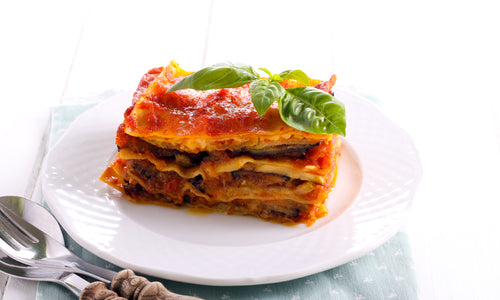 Lasagnes de boeuf et aubergines