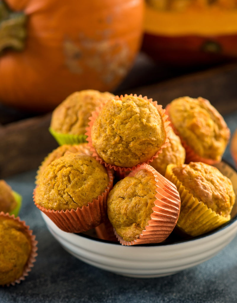 Muffins à la citrouille et aux épices