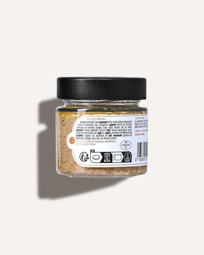 Anchoïade tartinable MARiUS