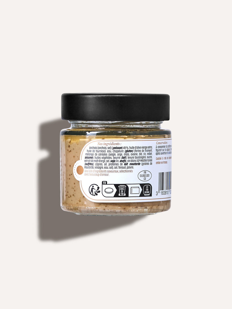 Anchoïade tartinable MARiUS
