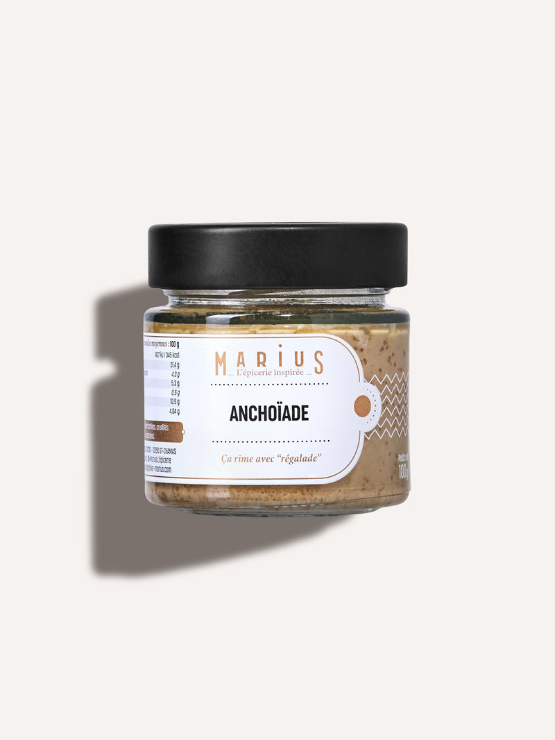 Anchoïade tartinable MARiUS