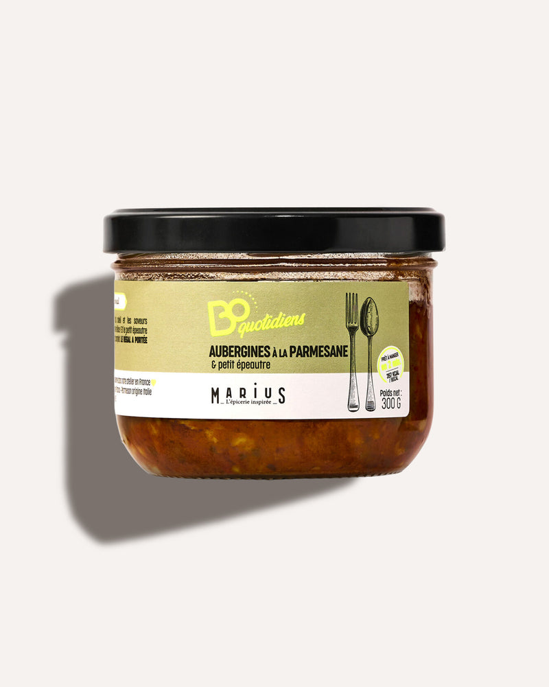 Aubergines à la Parmesane & Petit Épeautre