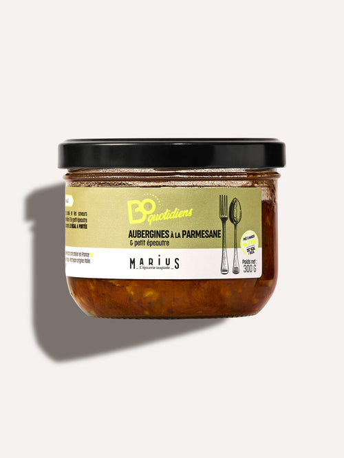 Aubergines à la Parmesane & Petit Épeautre