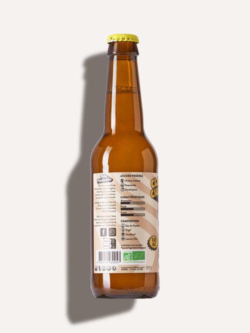 Bière claquettes chaussettes Bulles de Provence