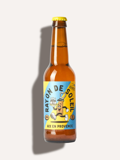 Bière rayon de soleil Bulles de Provence