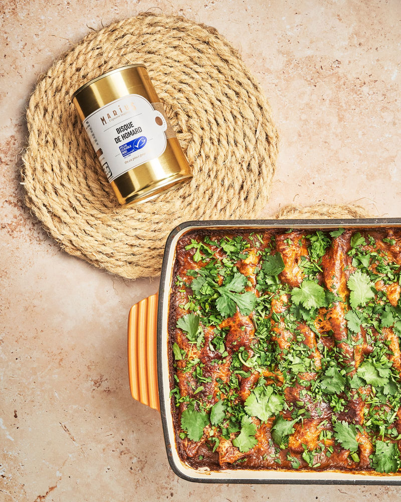 Bisque de homard soupe de poissons MARiUS