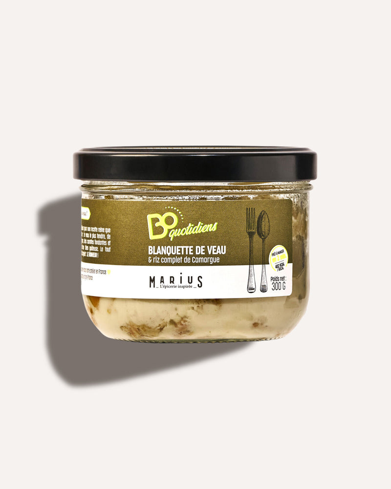 Blanquette de Veau & Riz Complet de Camargue